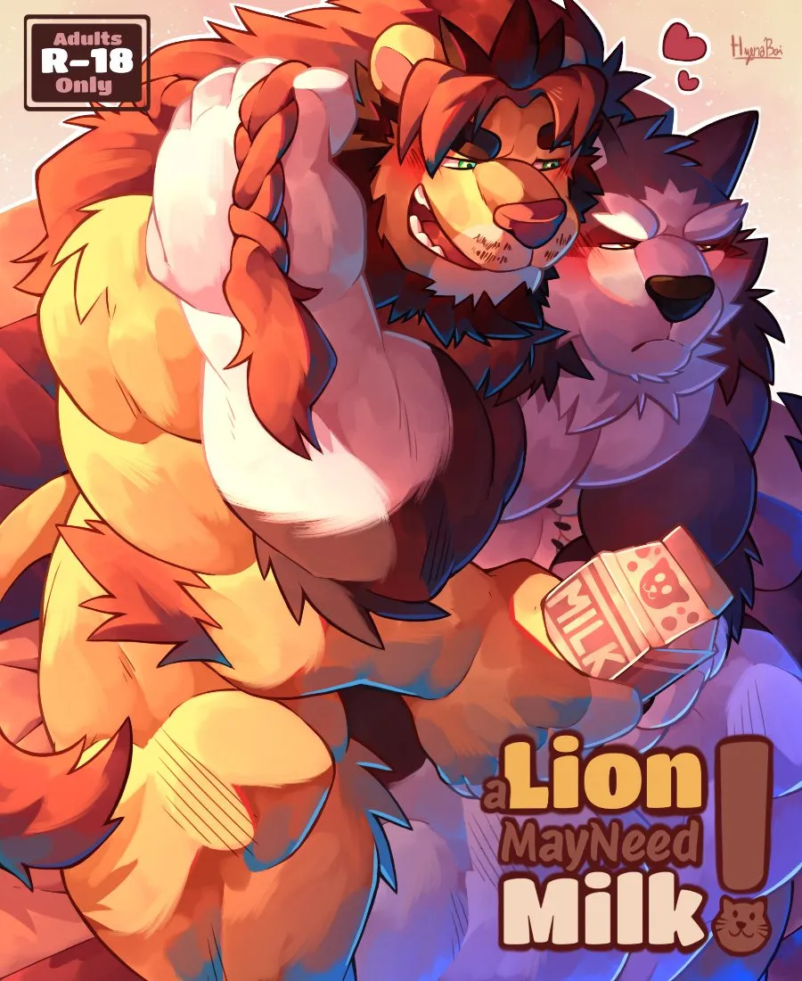 A Lion May Need Milk! page 1 full