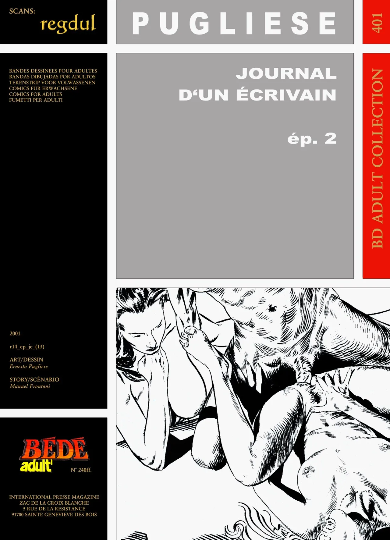 Ernesto Pugliese &amp; Manuel Frontoni - Journal d'un écrivain #2 page 1 full