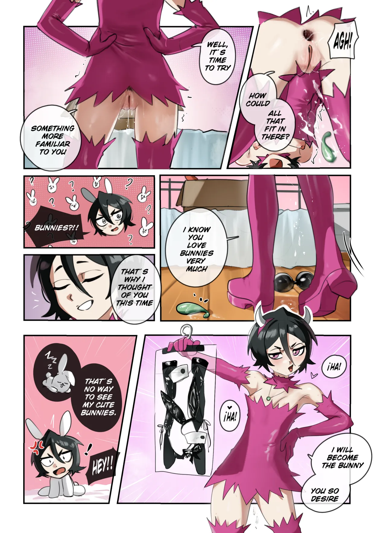 "Pandora BOX" Rukia Comic EN/ES page 8 full