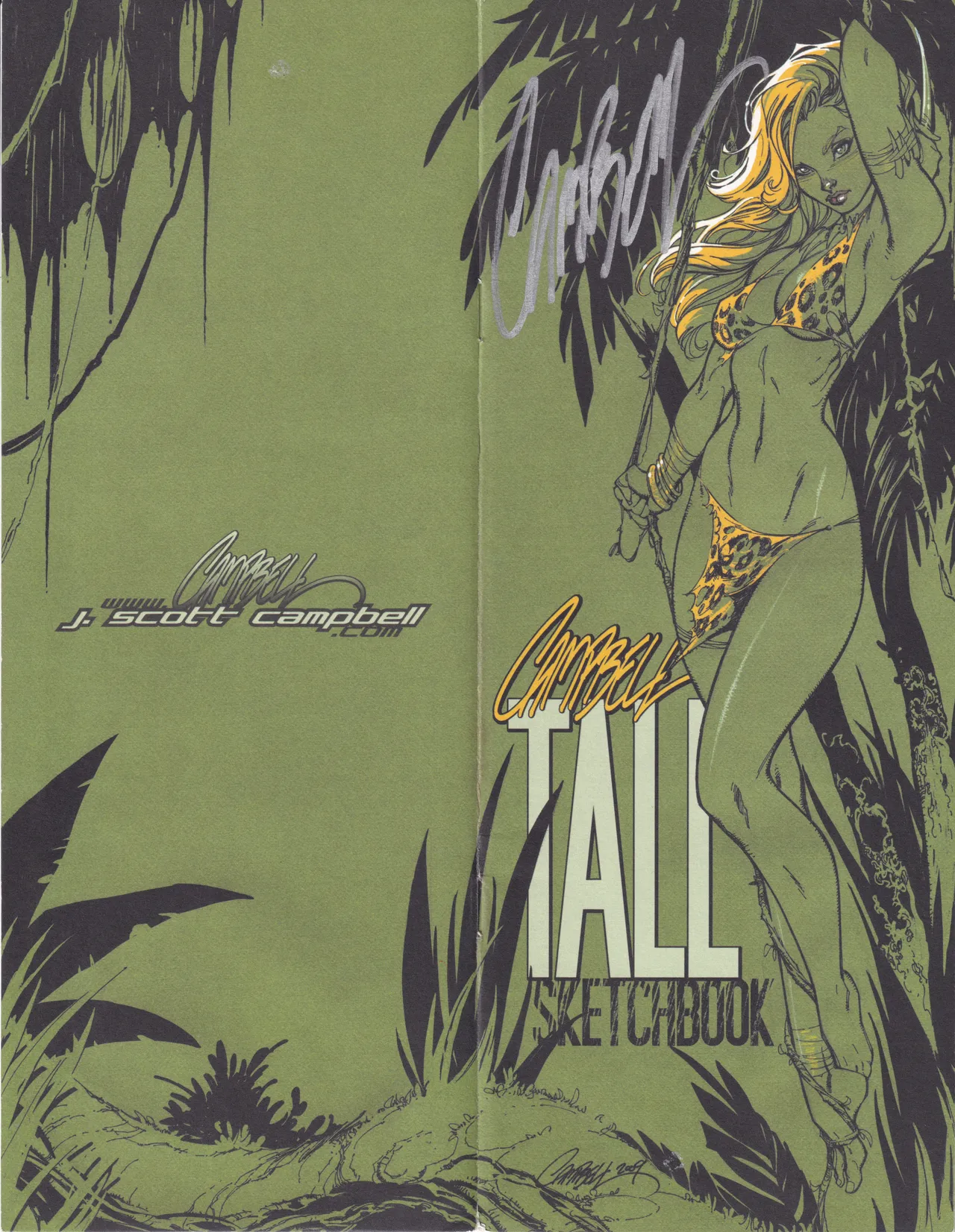 Tall Sketchbook page 1 full