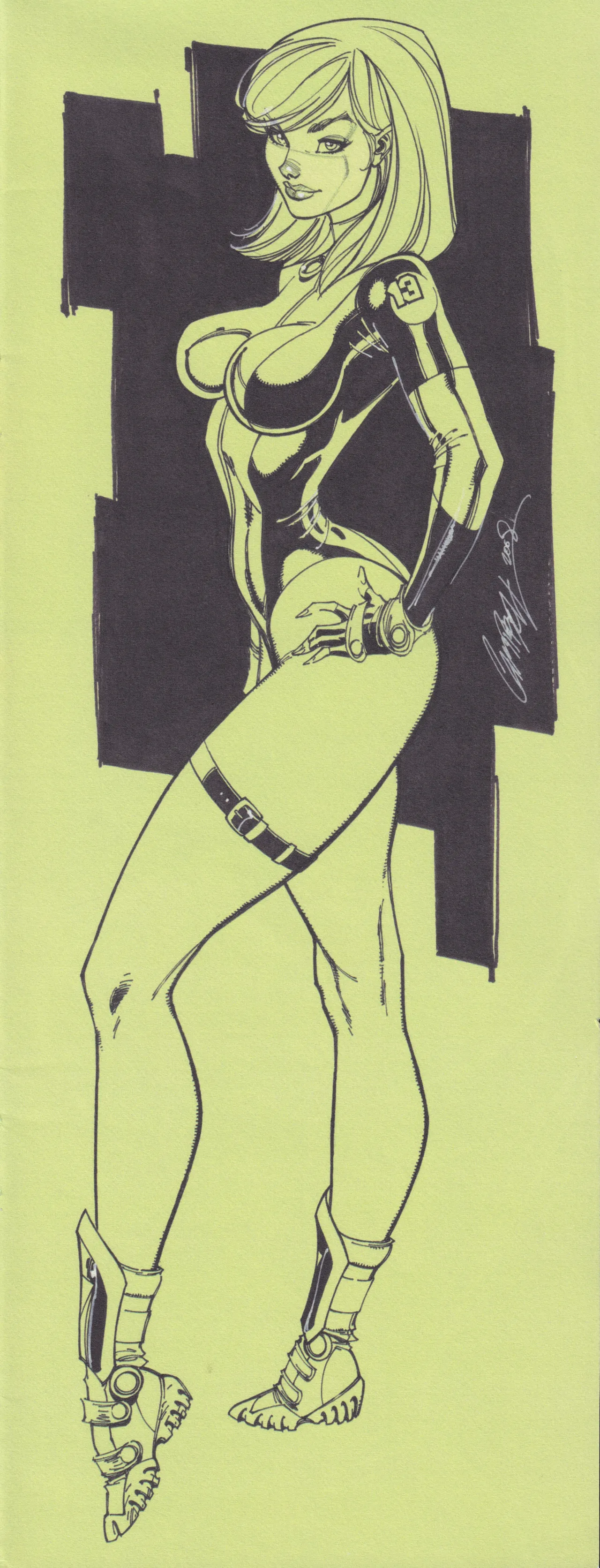 Tall Sketchbook page 7 full