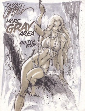 More Gray Area Sketchbook cover