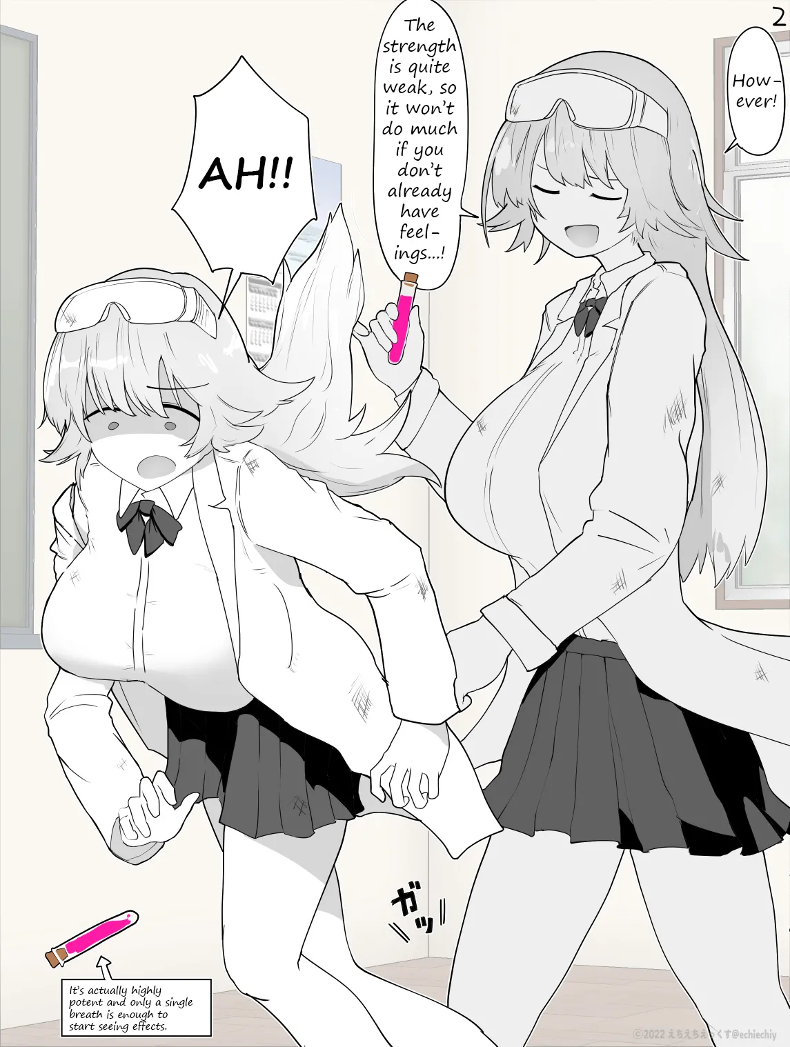 Big Rika-chan and smol Sora-kun page 2 full