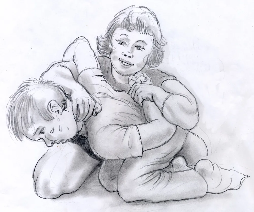 ANOTHER EROTIC GIRL WRESTLING page 5 full