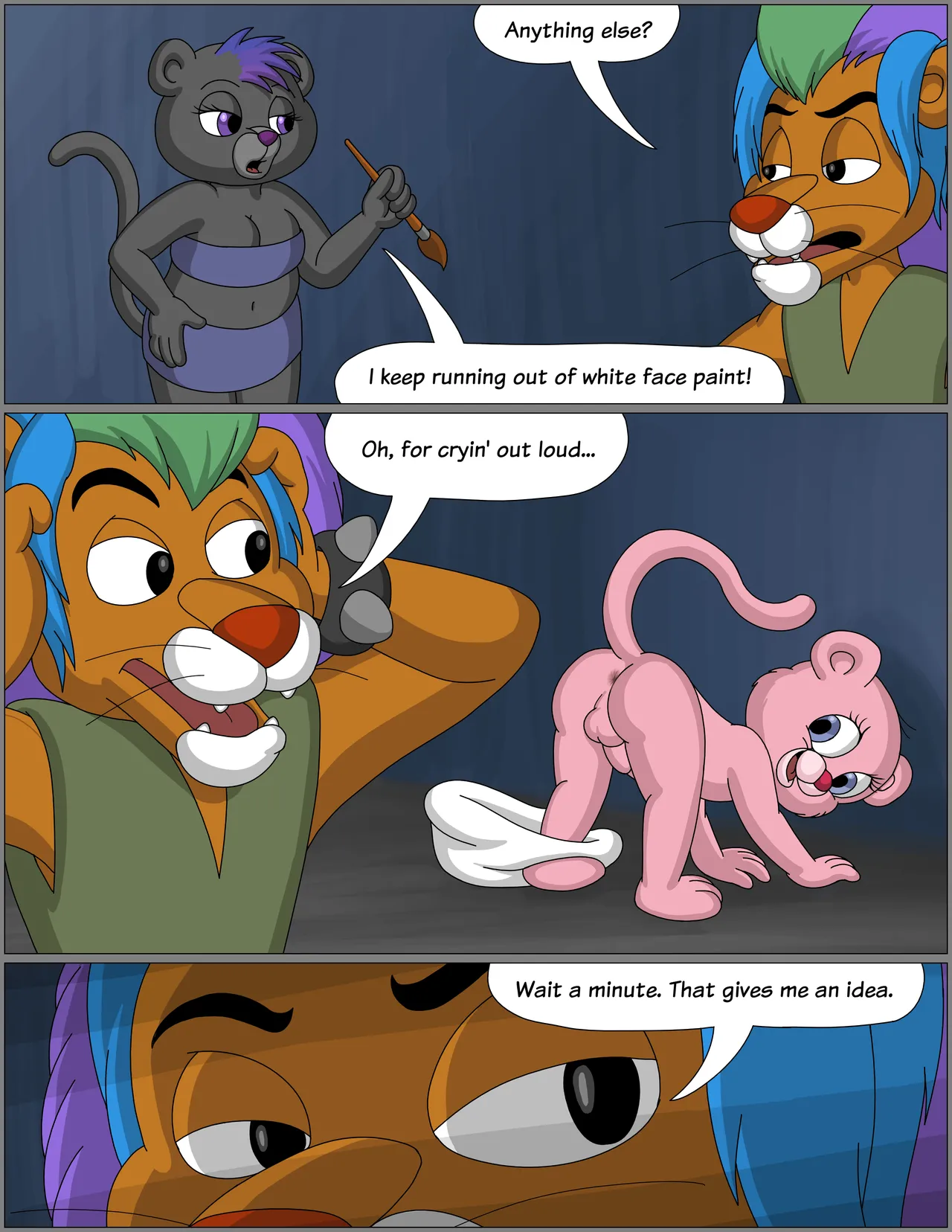 Pinky &amp; Panky in: "Fair Play" page 10 full