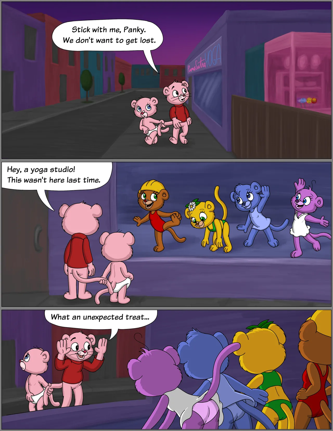 Pinky &amp; Panky in: "Fair Play" page 2 full