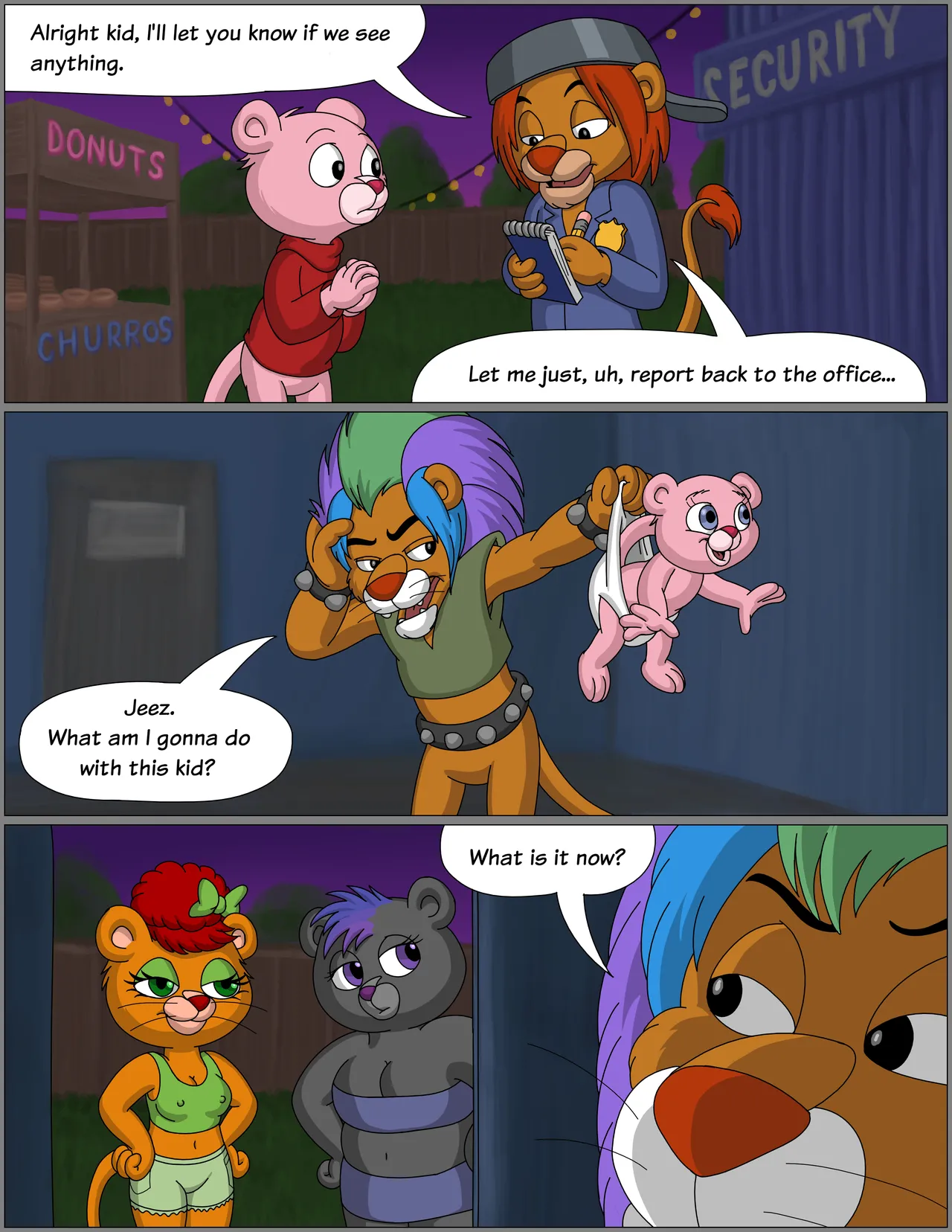 Pinky &amp; Panky in: "Fair Play" page 8 full