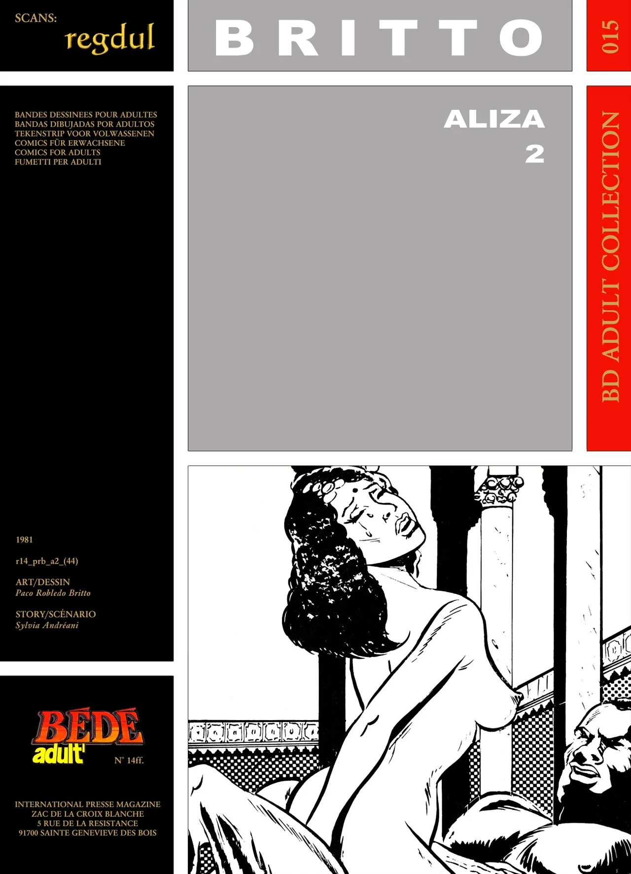 Paco Robledo Britto &amp; Sylvia Andréani - Aliza #2 page 1 full