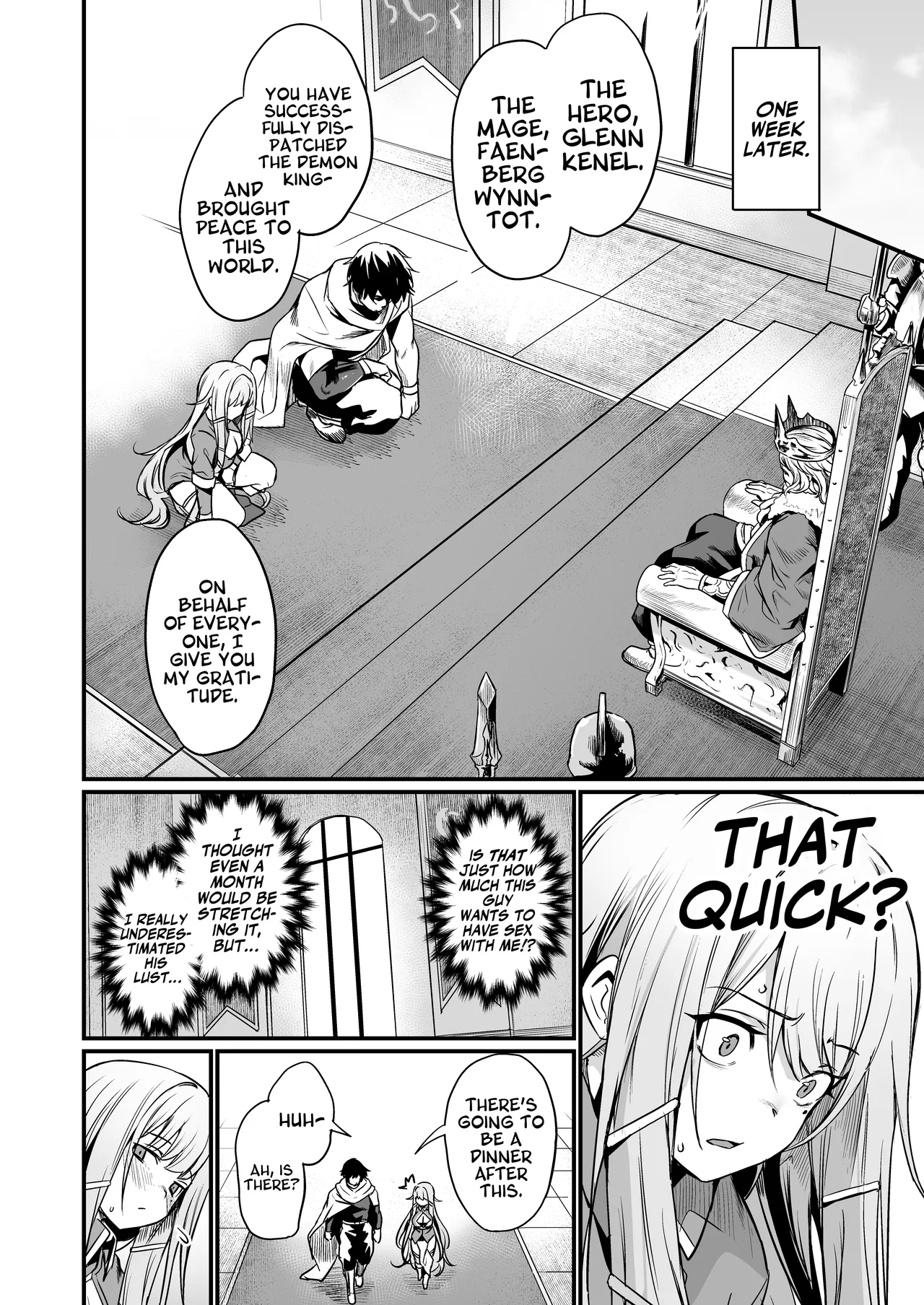 Konya wa Otanoshimi desu. | I'm Looking Forward To Tonight. page 8 full