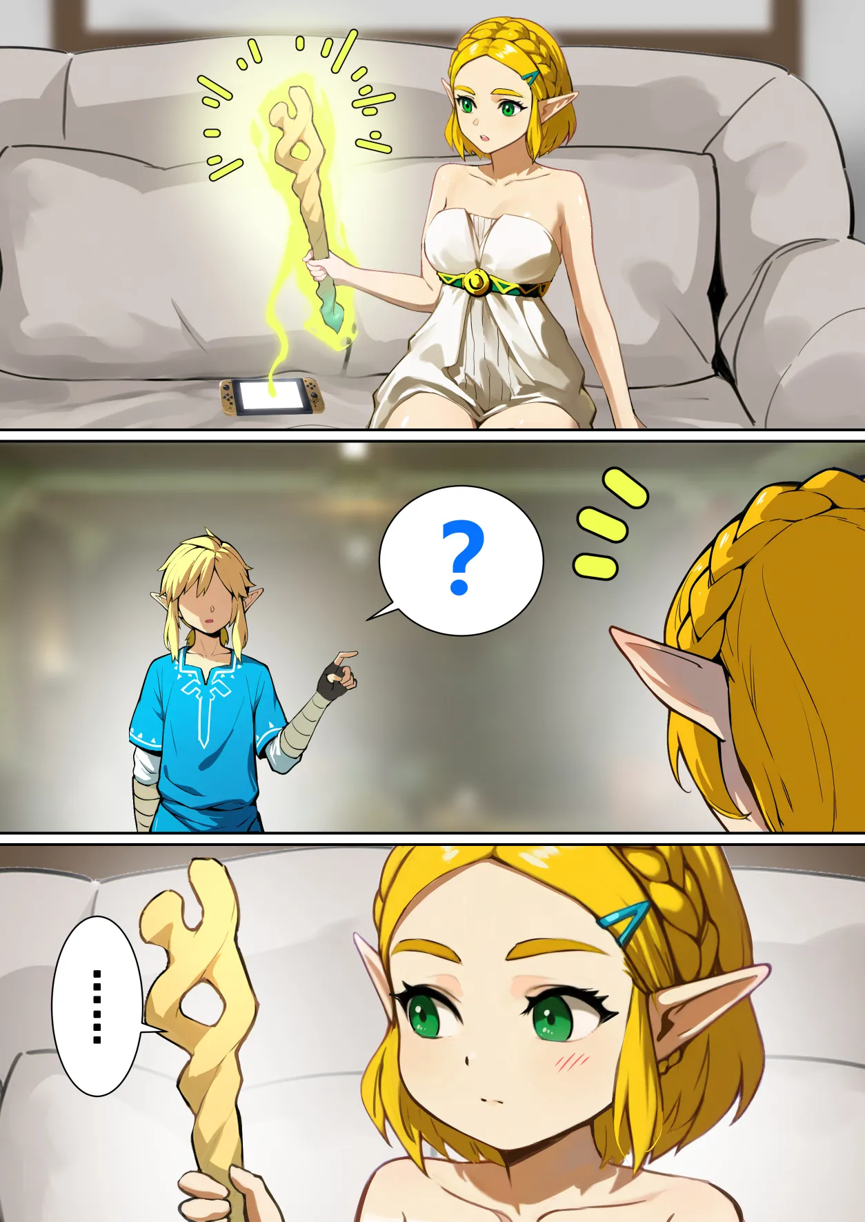 When Zelda gained the "Borrowed Wisdom" copy ability... page 2 full