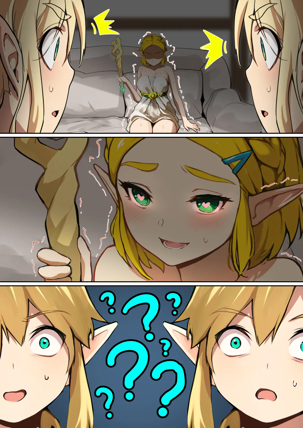 When Zelda gained the "Borrowed Wisdom" copy ability... page 4 full