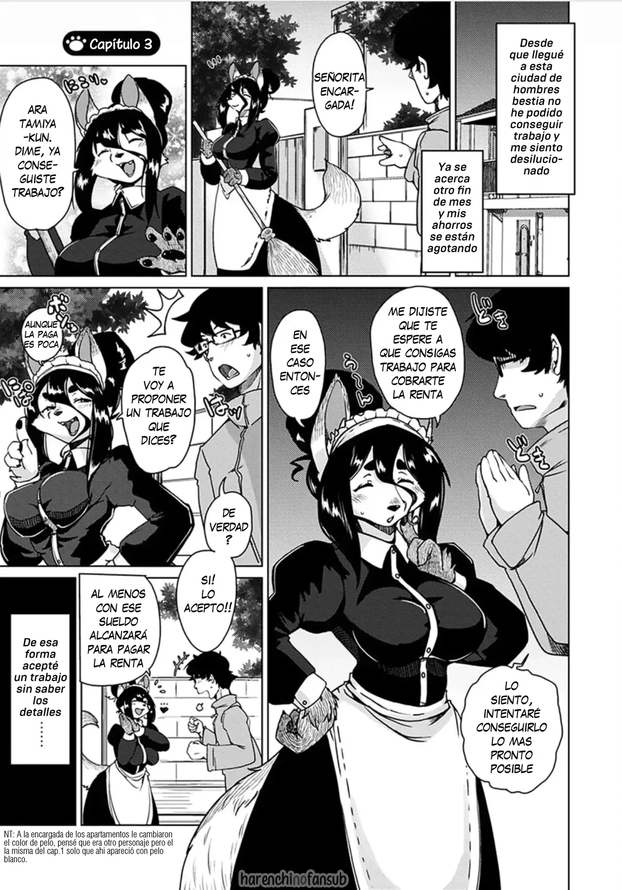 Juujin Apart Tokoharusou e Youkoso! page 3 full