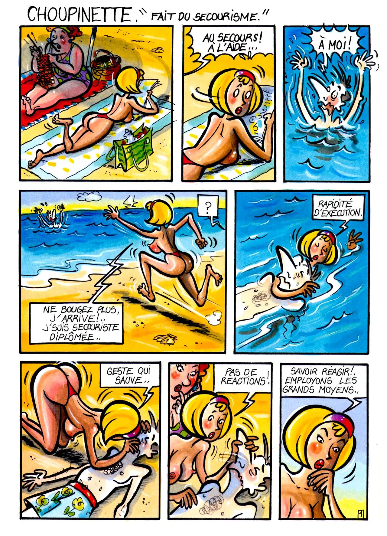 Rocheret  - Choupinette : Fait du secourisme page 2 full