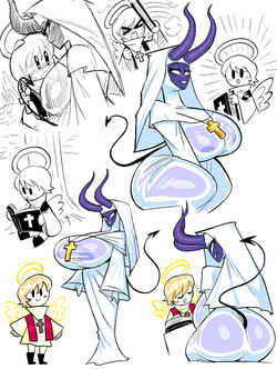 [Theguywhodrawsalot] What a good lil angel (Ongoing)