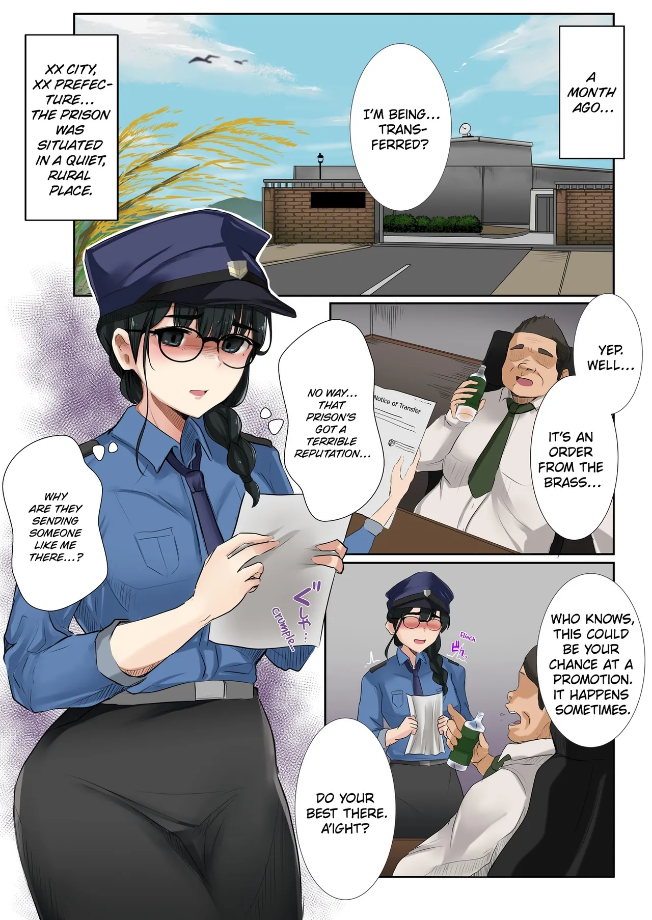 Dame Kanshu x Shuujin -Gyakuten- | Useless Officer X Prisoner - The Tables Turned. page 2 full