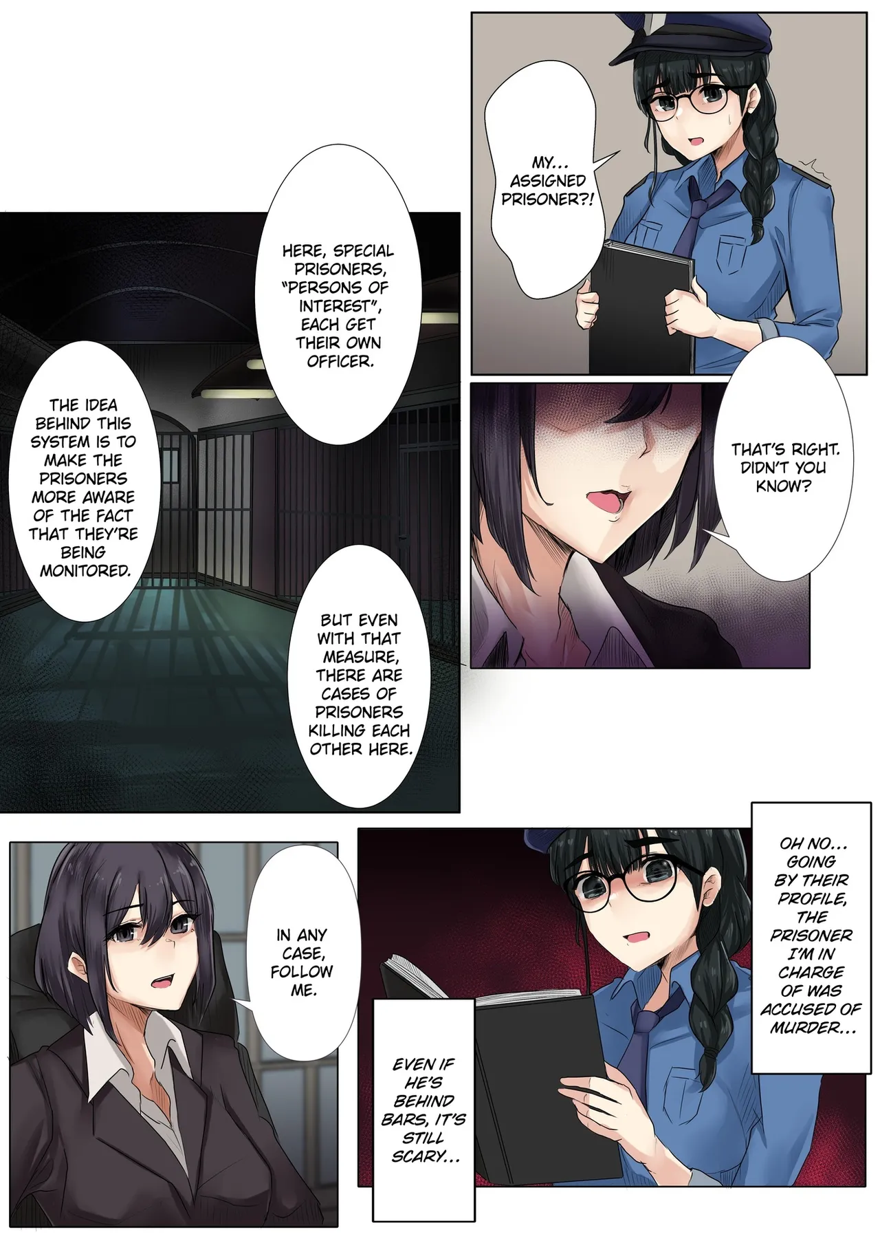 Dame Kanshu x Shuujin -Gyakuten- | Useless Officer X Prisoner - The Tables Turned. page 4 full