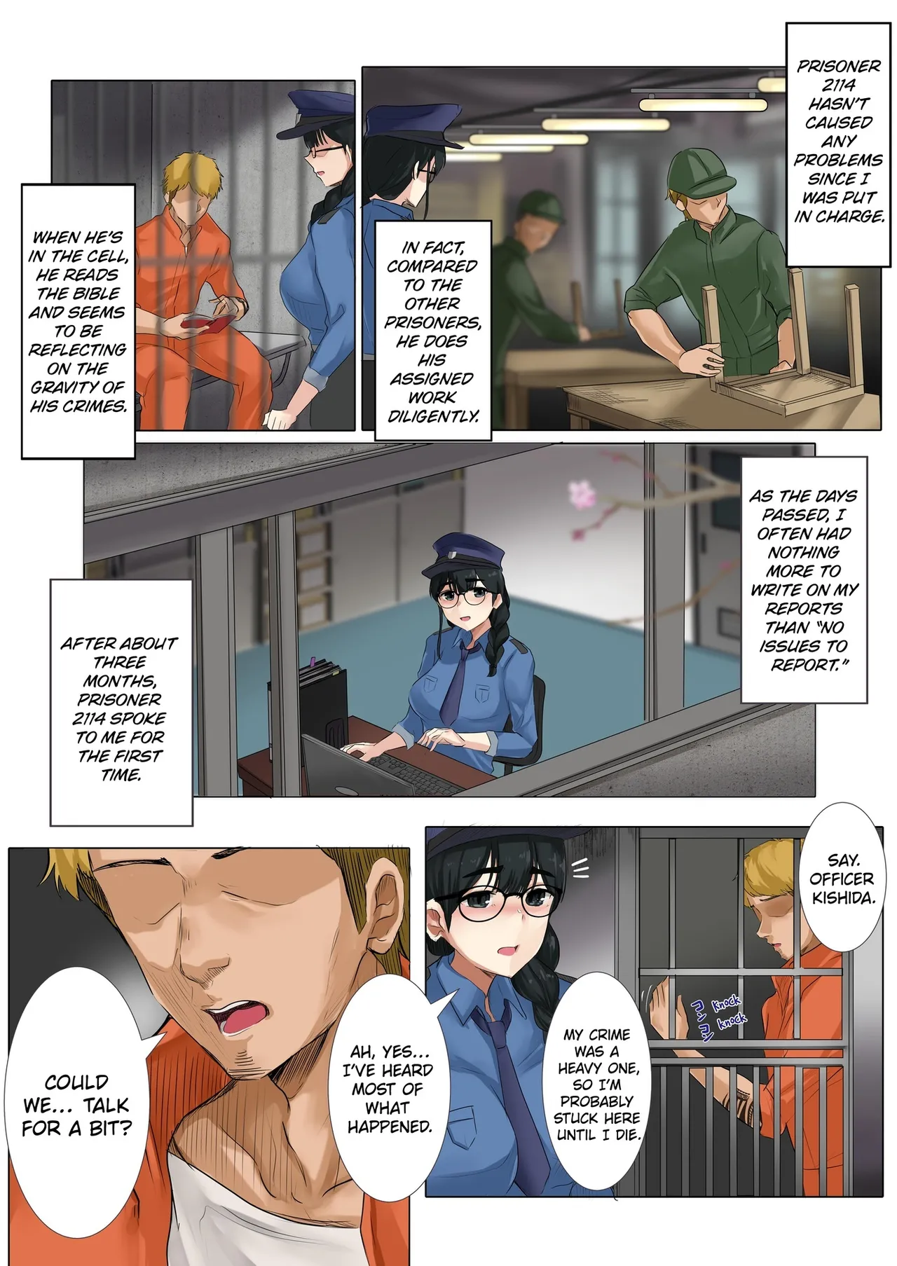 Dame Kanshu x Shuujin -Gyakuten- | Useless Officer X Prisoner - The Tables Turned. page 6 full