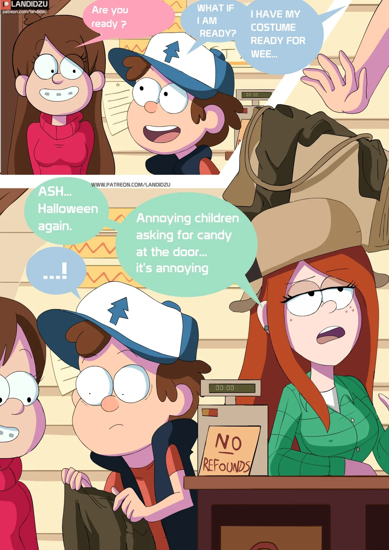Trick or Treat  - Landidzu page 3 full