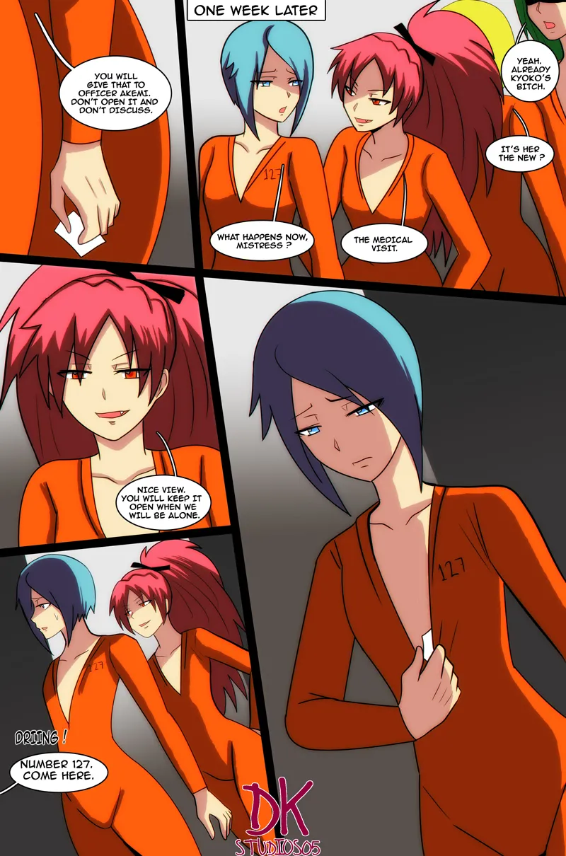 Sayaka jail Comic page 10 full