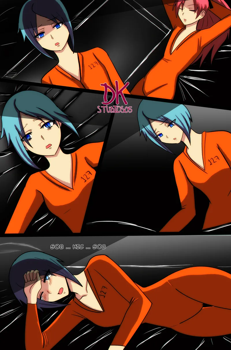 Sayaka jail Comic page 9 full