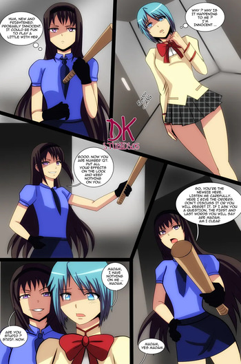 Sayaka jail Comic cover