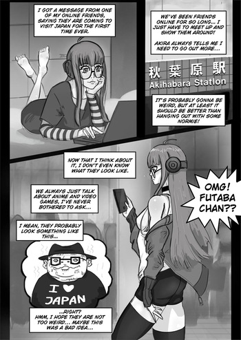 Futaba meets a foreigner cover