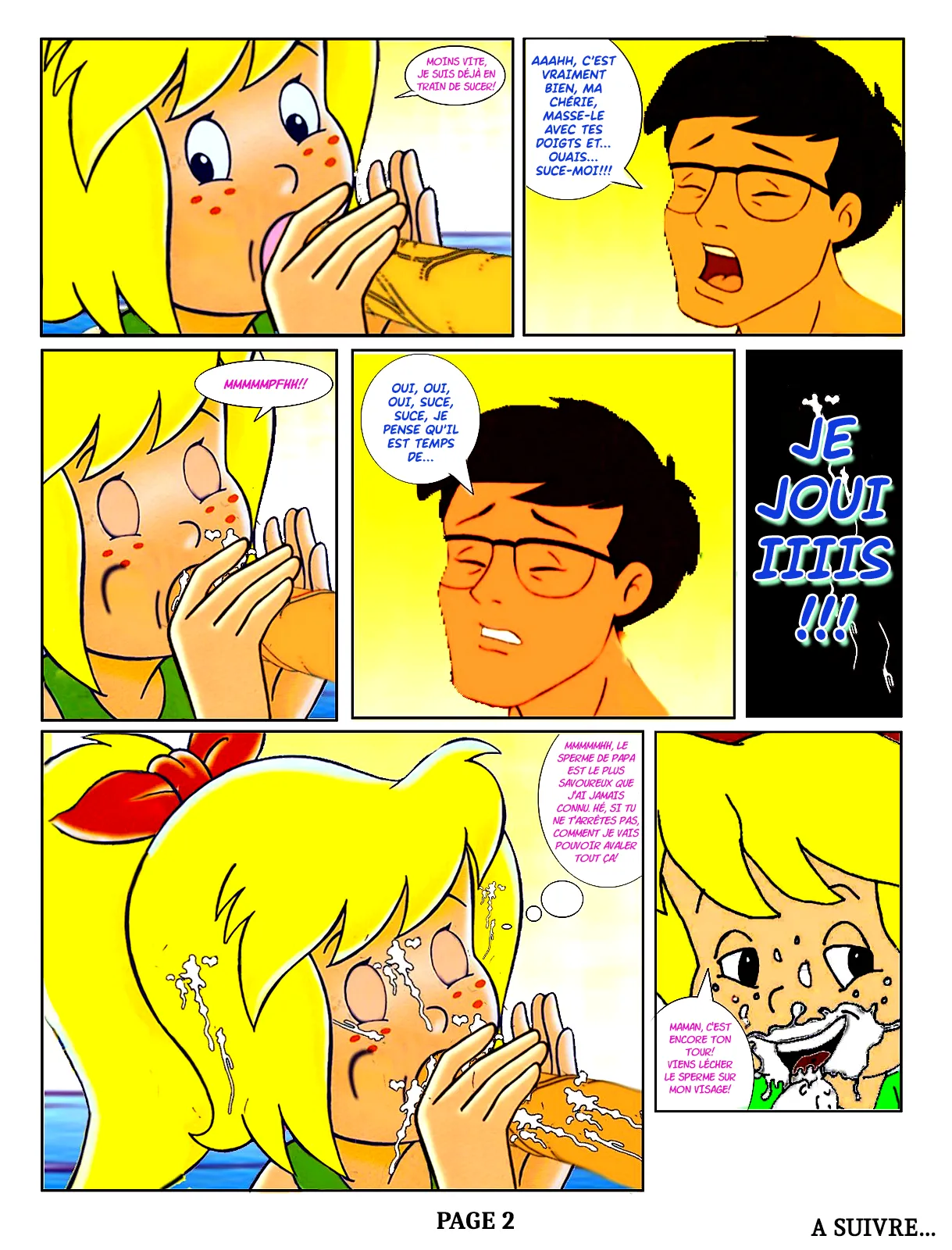 Bibi Blocksberg comics xxx Inceste Sur La Plage page 4 full