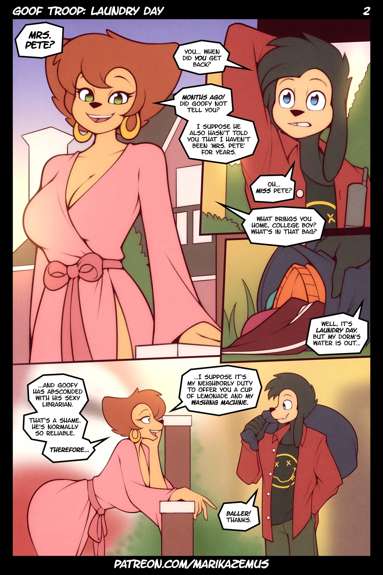Goof Troop: Laundry Day page 3 full