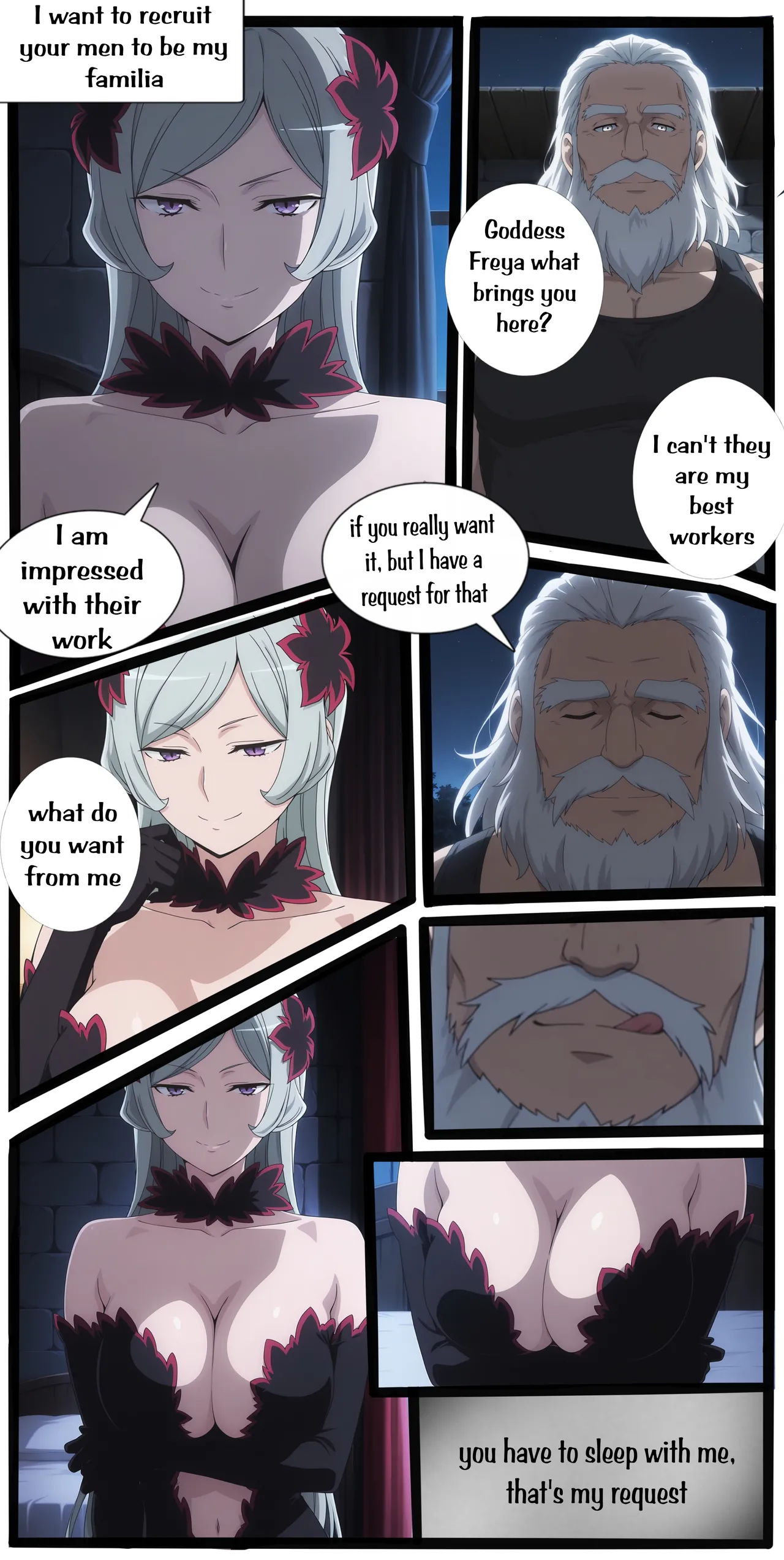 - Doujin H-Freya and Dwarf - page 1 full