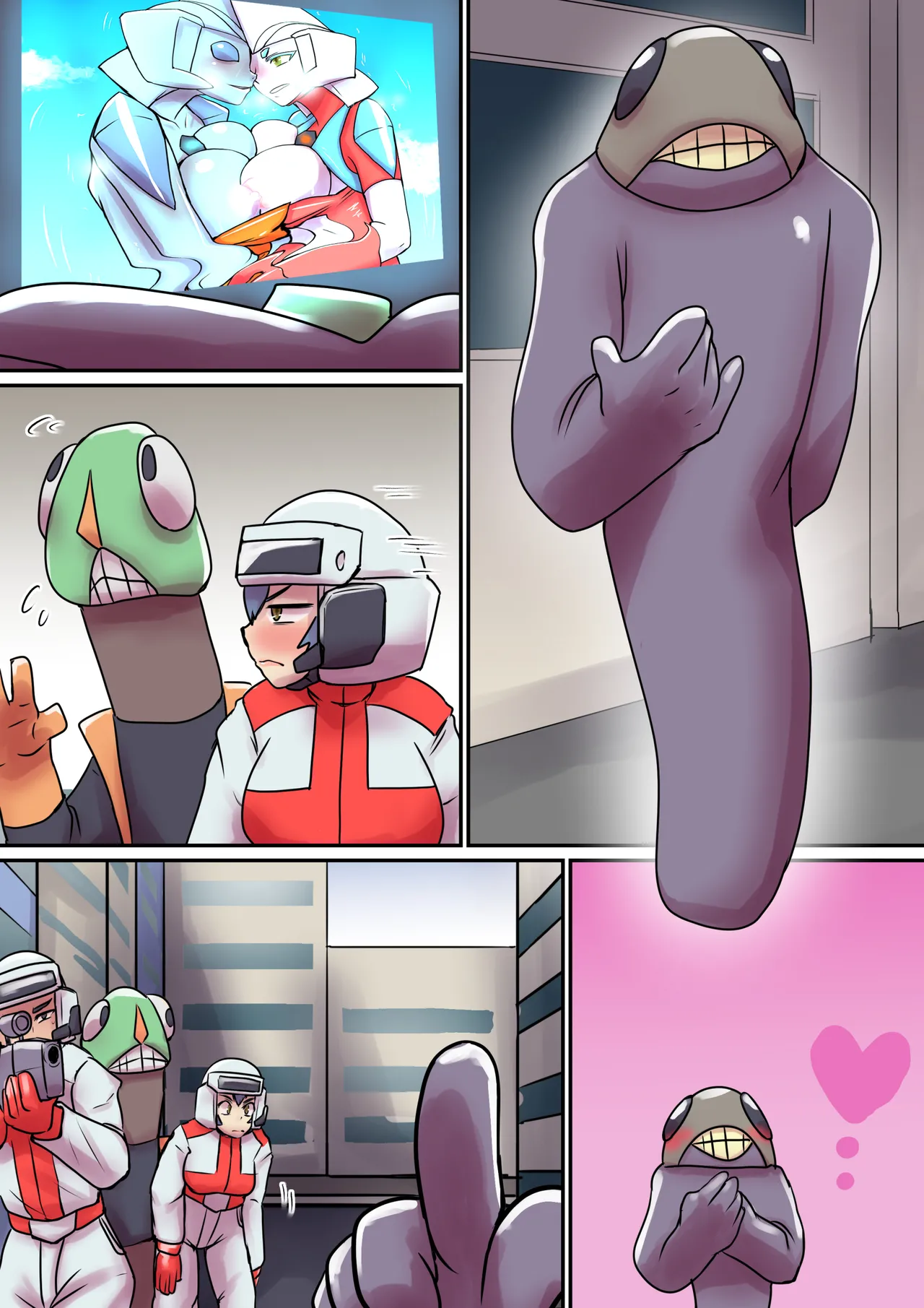 Tokusatsu Heroine Series - Rusty Comet Ch. 6  ontex page 5 full