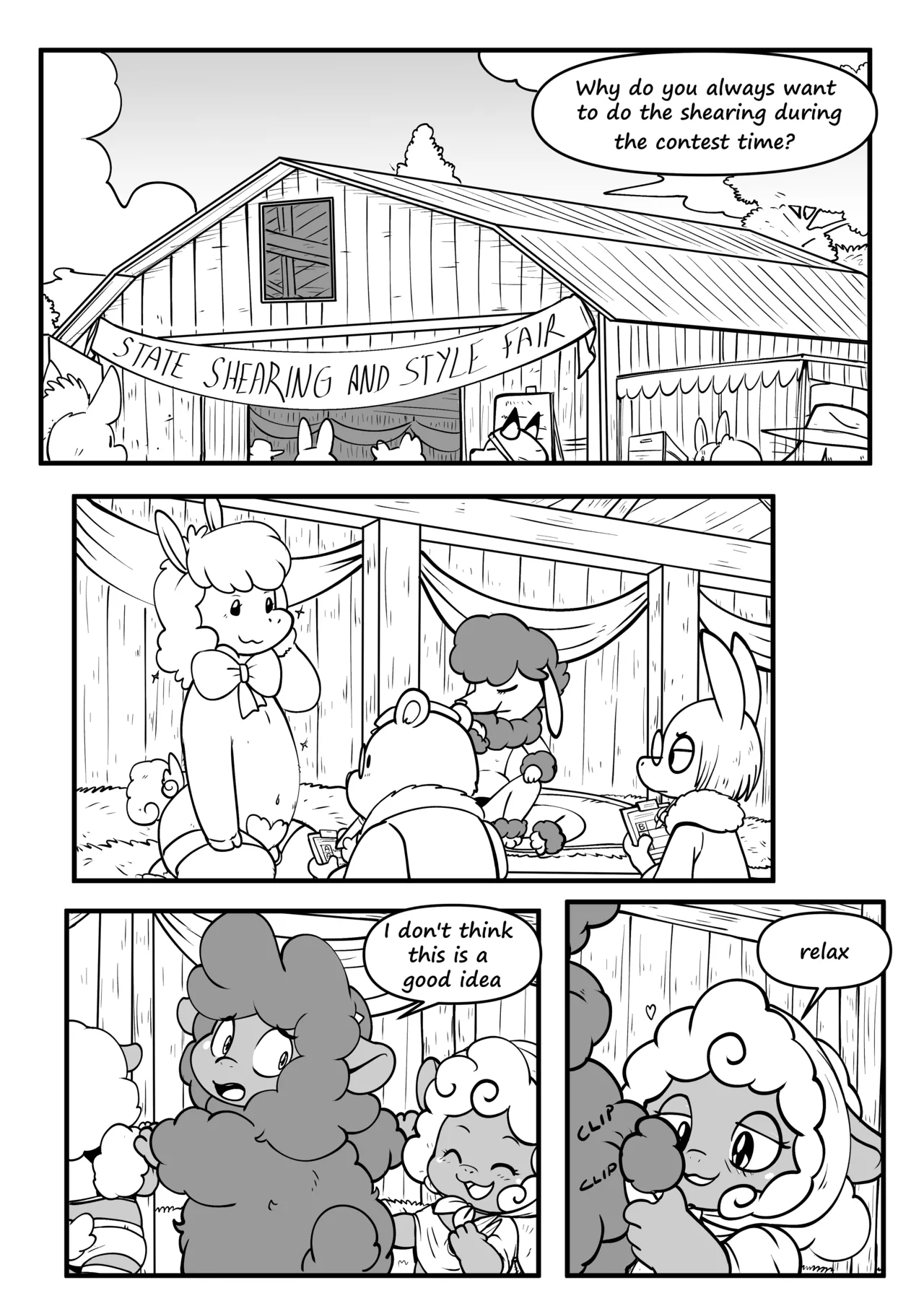 Shearing Syrup at the Shearing Fair page 1 full