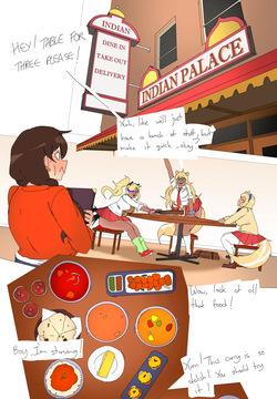 [Lazei] Gal Skunks Bombing out an Indian Restaurant