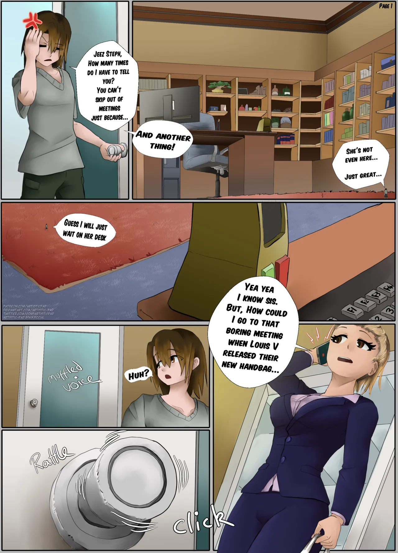 Jacob's Misadventures page 1 full