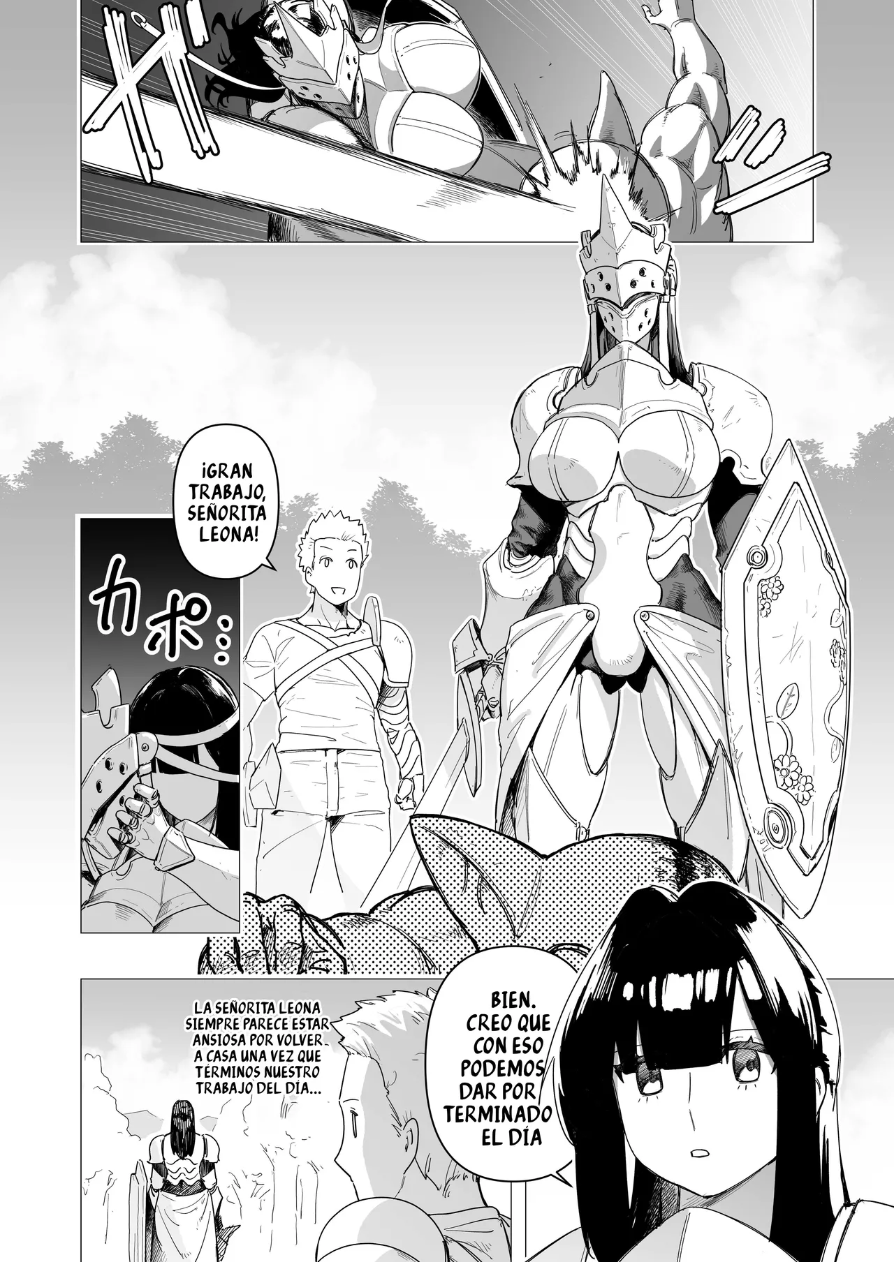 Tank Onna Kishi wa Dakaretai. | Esta Caballero que usa Armadura Pesada solo quiere tener Sexo page 2 full