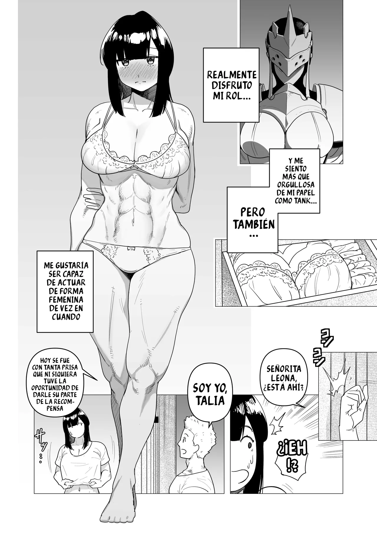 Tank Onna Kishi wa Dakaretai. | Esta Caballero que usa Armadura Pesada solo quiere tener Sexo page 5 full