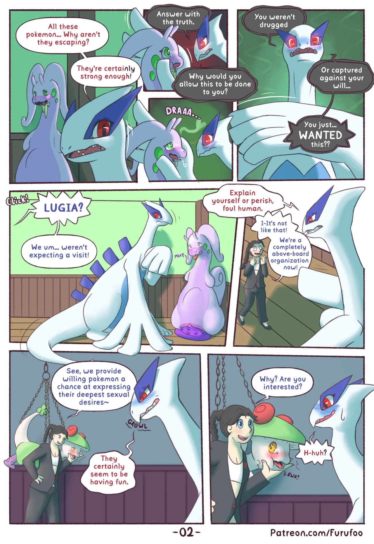 Lugia's Contact page 2 full