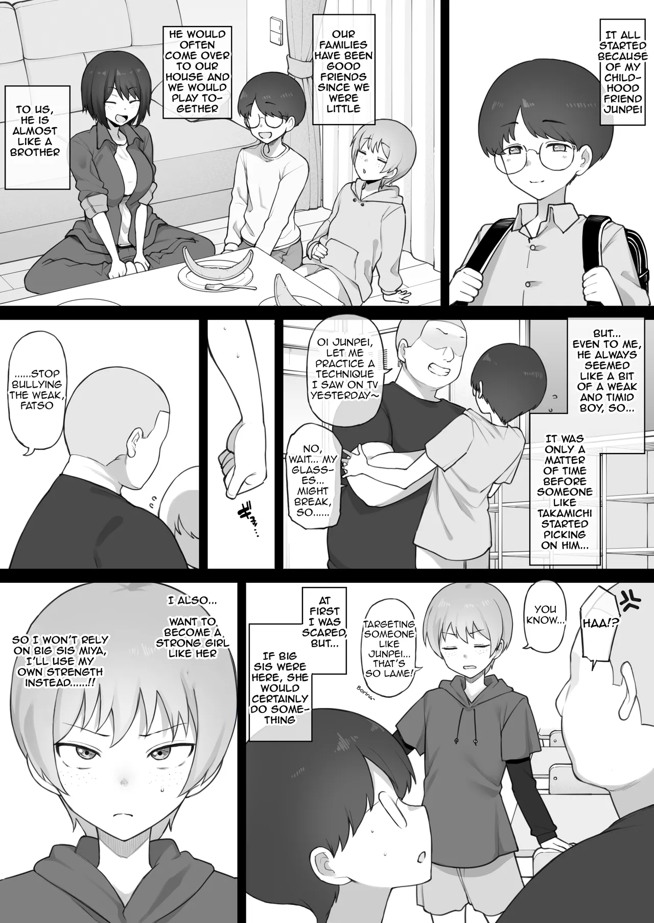 Boyish Sisters Fall in Love with Dick Part 1 12 Pages page 3 full