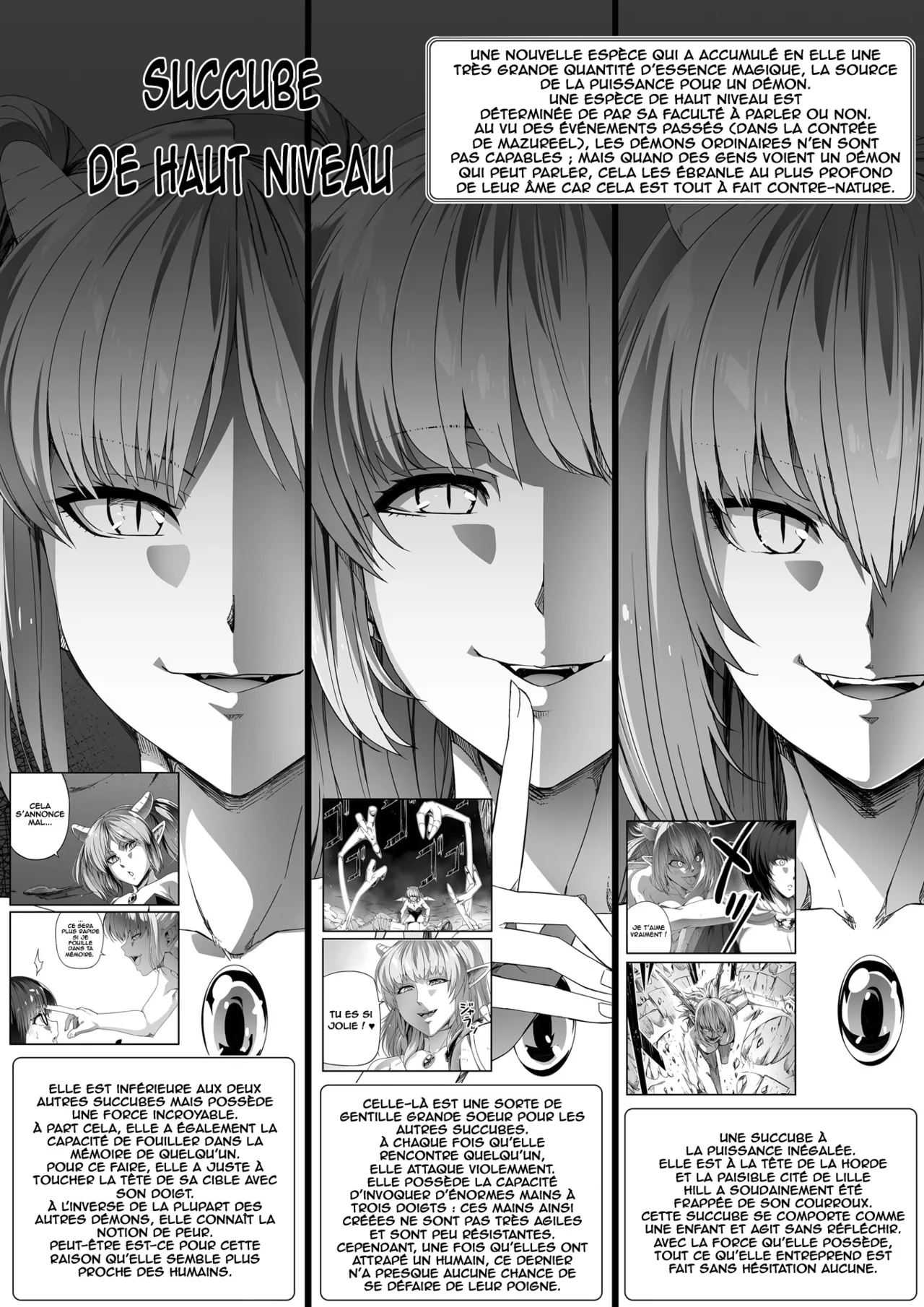 Chikara Aru Succubus wa Seiyoku o Mitashitai dake. 4 | Une Puissante Succube Qui Veut Juste Combler Vos =Désirs Sexuels= 4 page 4 full