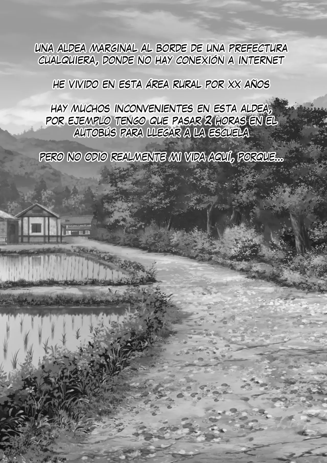 Mura ni Ikken-dake no Fuuzokuden ni Ittara Osananajimi no Hahaoyashika Inakatta no Daga｜Fui al Único Burdel de la Ciudad y la Madre de Mis Amigas Trabajaba Ahí page 3 full