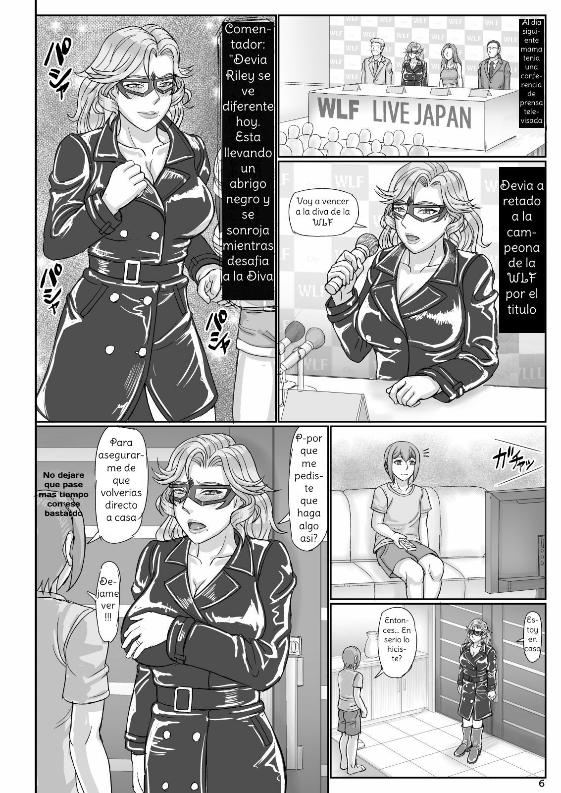Mama wa Russian Half no Akuyaku Wrestler 2 - H Mizugi de Dokidoki Hen｜Mamá es una luchadora villana mitad rusa 2 - Edición emocionante con traje de baño H page 5 full