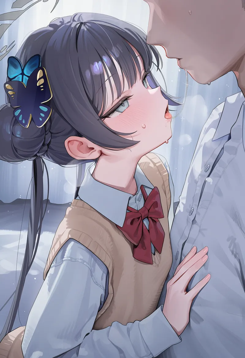 Ryuuge Kisaki Quiet room, exchange of glances page 10 full