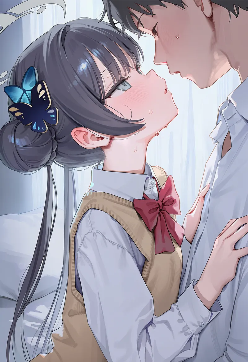 Ryuuge Kisaki Quiet room, exchange of glances page 8 full