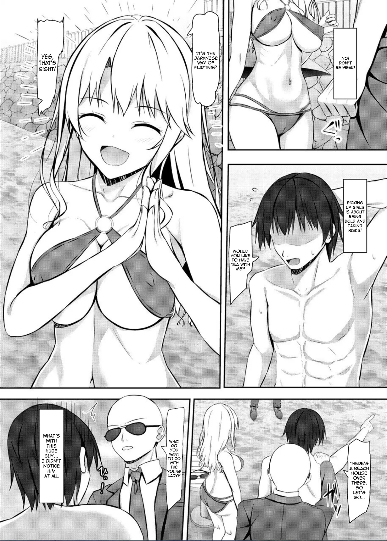 Nanpa Aite ga H ni Kyoumi Aru JK Ojou-sama | A high school girl is a noble lady who is interested in having sex with a guy who hits on her page 6 full