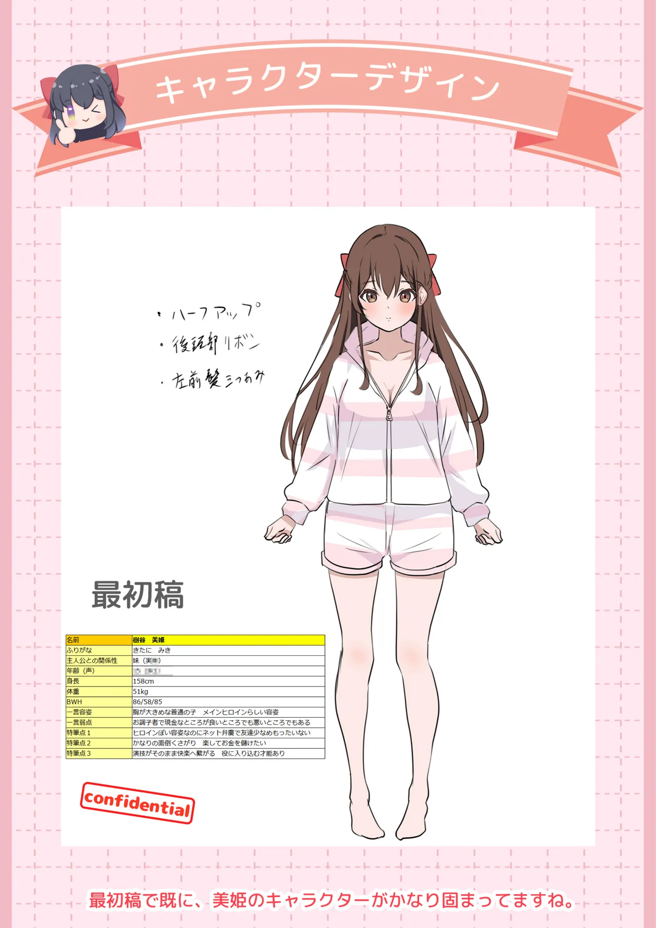 Imouto Miki-chan no Nama Haishin Channel! Digital Rough Setting &amp; Original Art Collection page 3 full