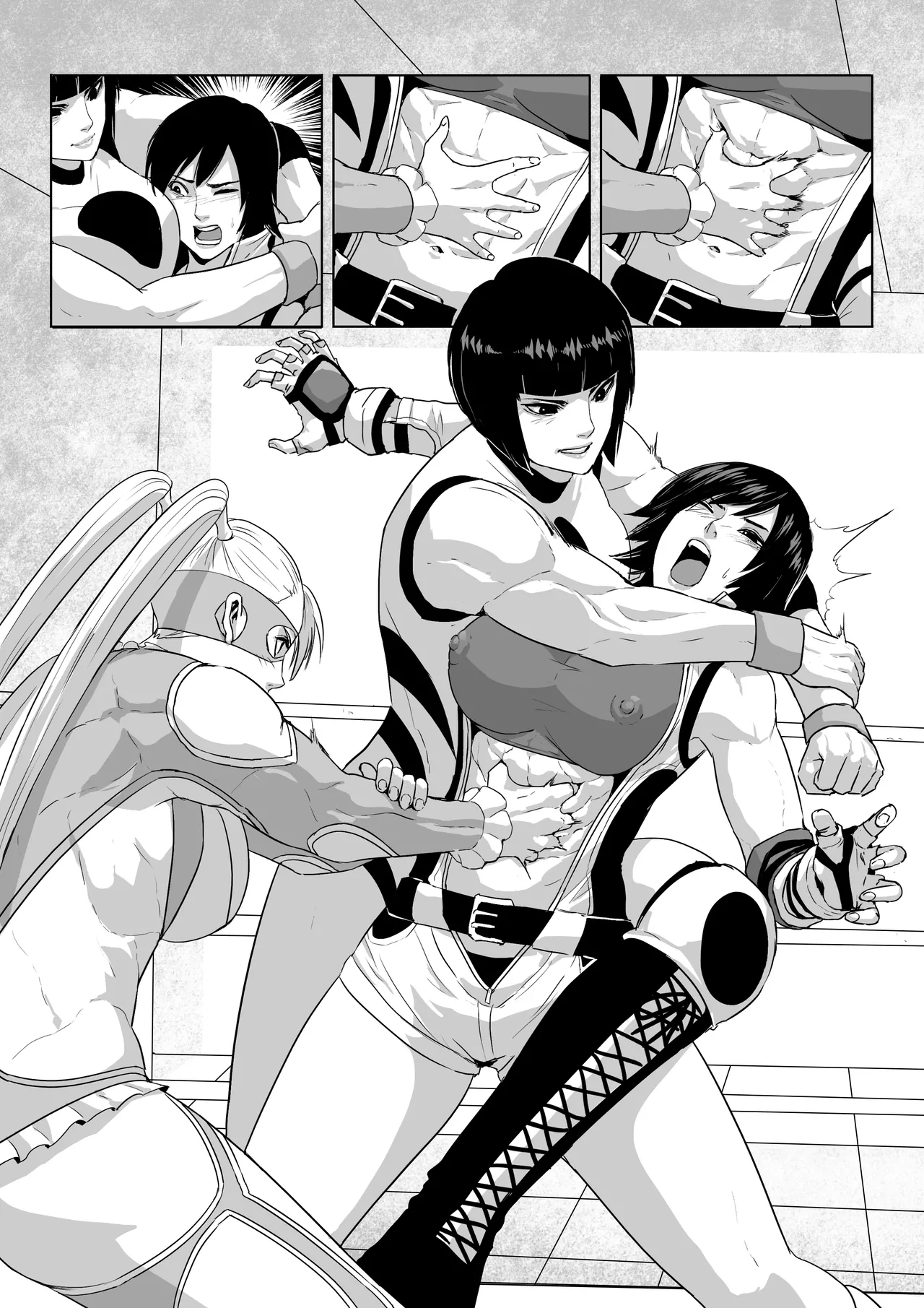 R. Mika &amp; Nadeshiko vs Asuka page 10 full