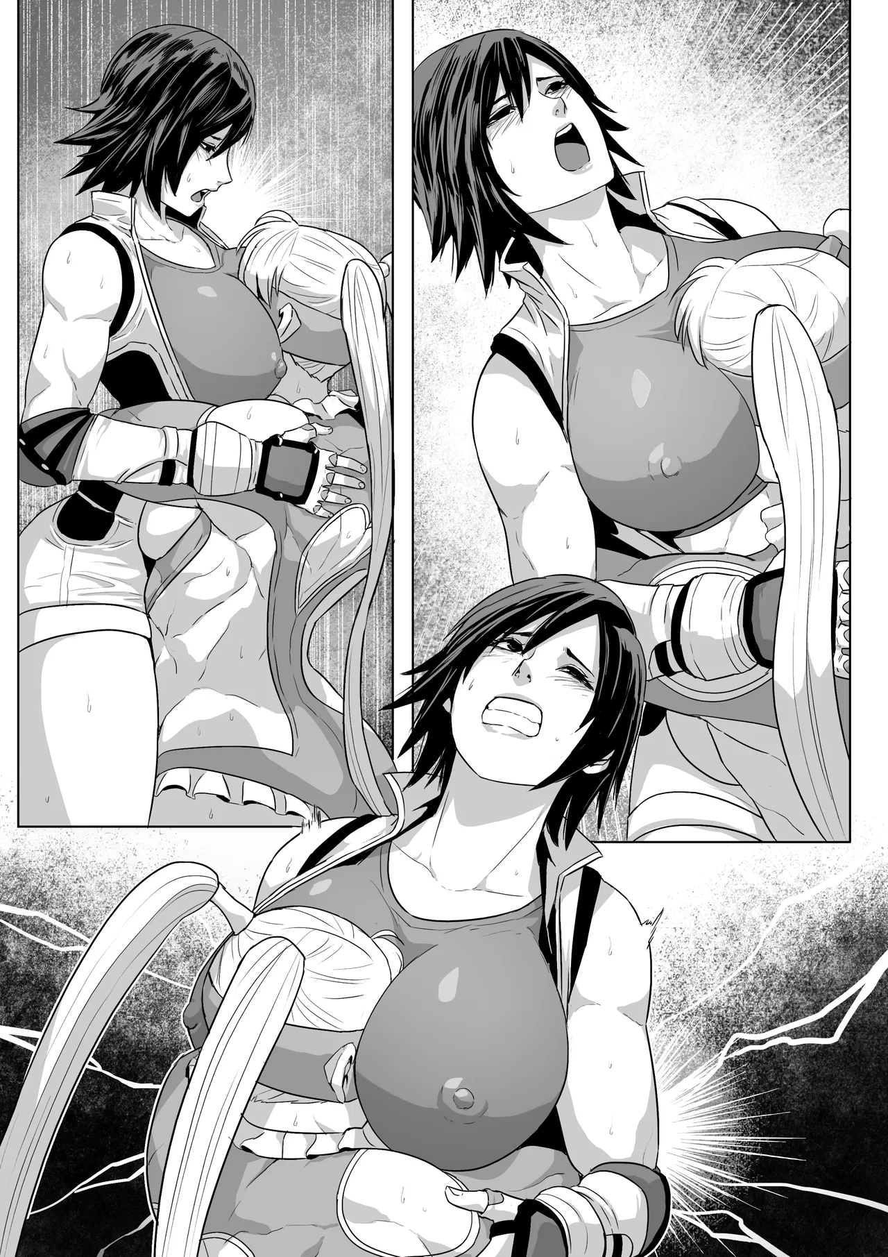 R. Mika &amp; Nadeshiko vs Asuka page 7 full