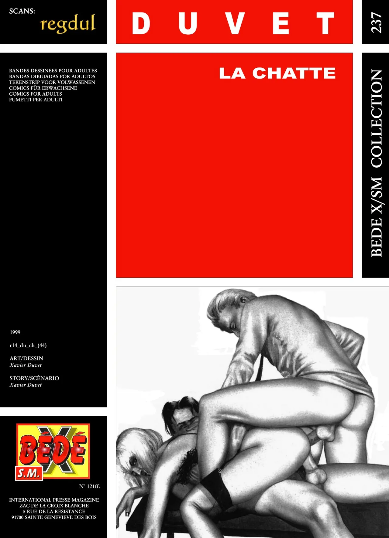 Xavier Duvet - La Chatte page 1 full