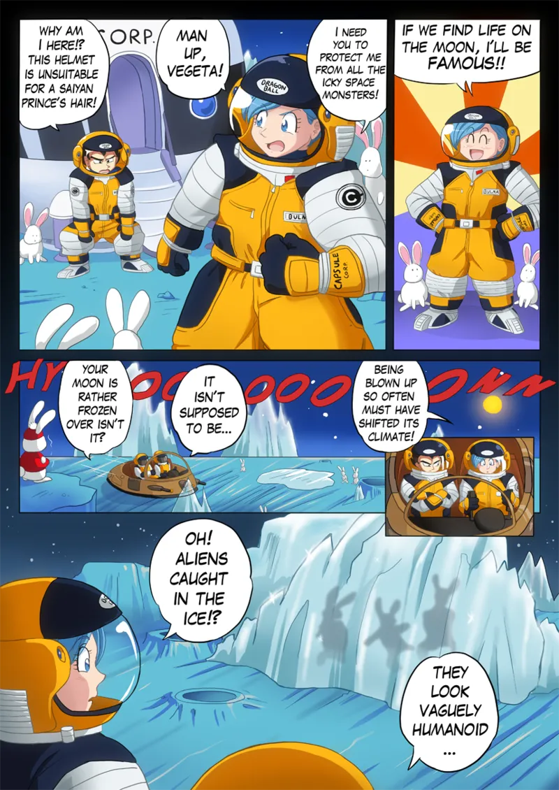 Bulma Doujinshi page 2 full