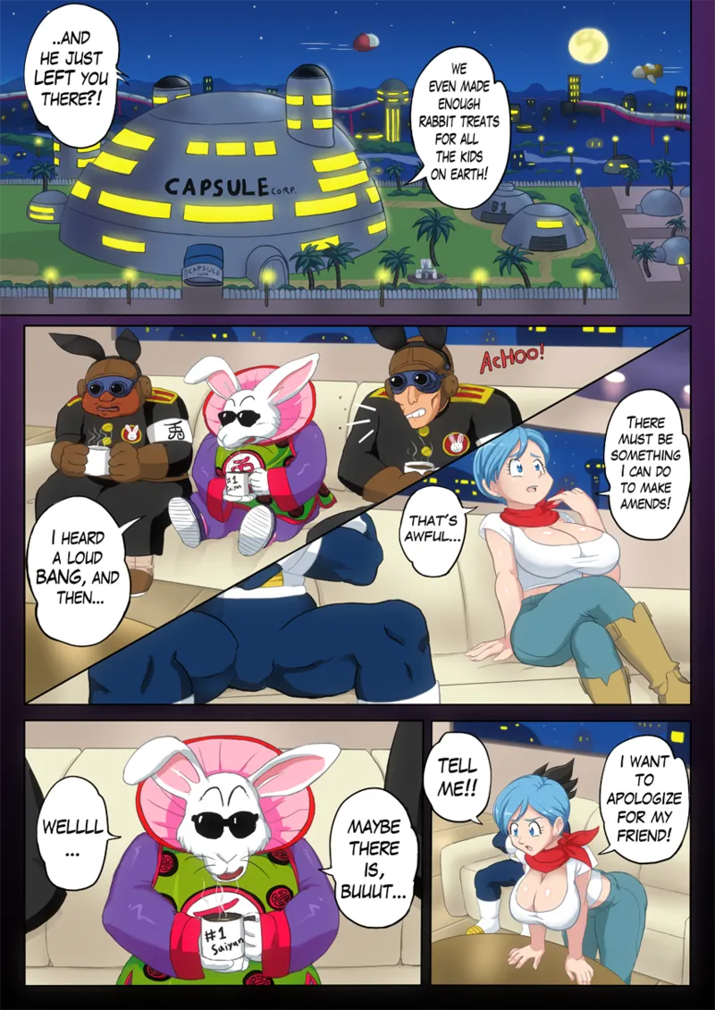 Bulma Doujinshi page 4 full