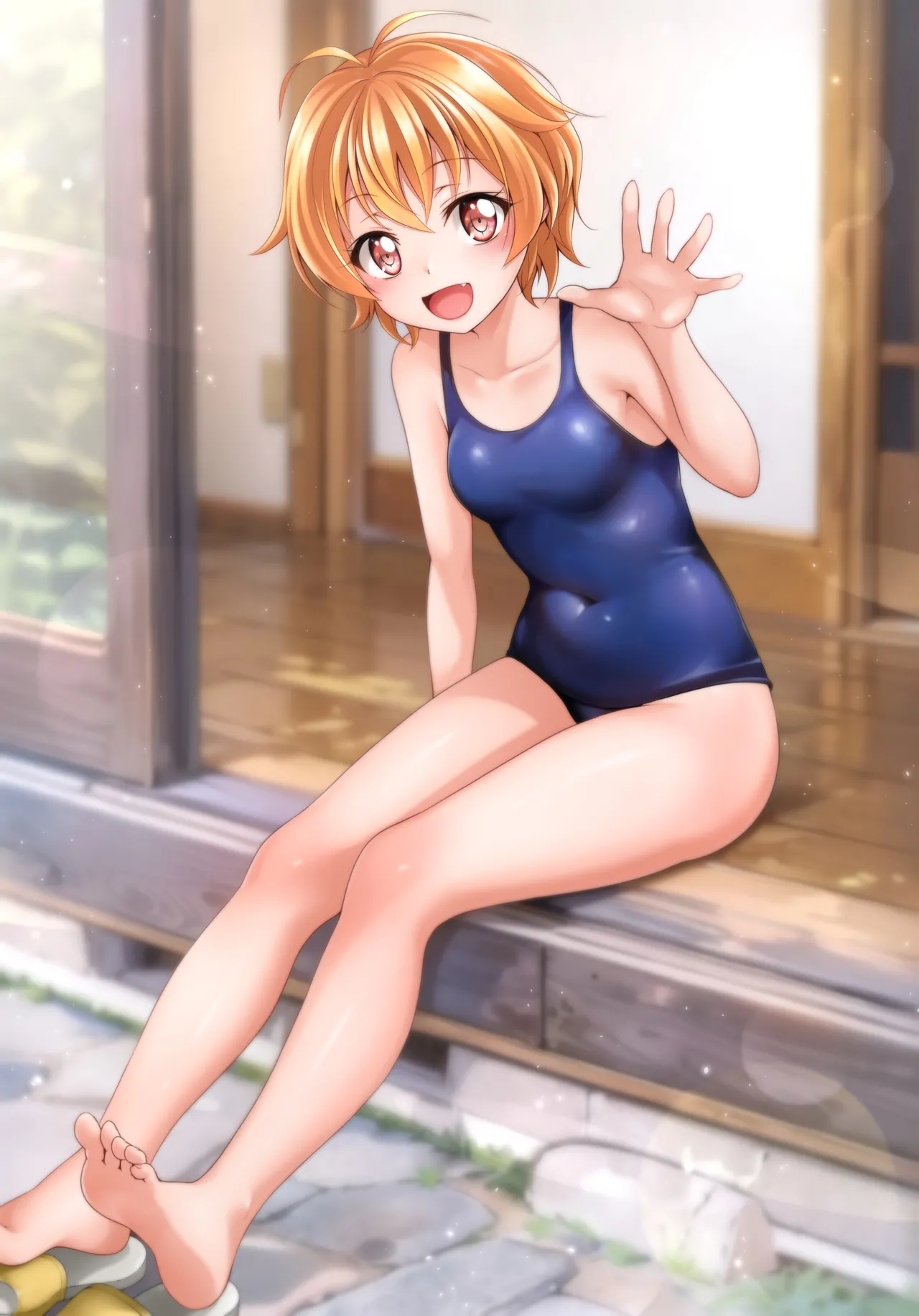 バンドリ 北沢はぐみ 夏イラスト page 5 full